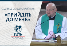 «Прийдіть до Мене». Проповідь о. Давида Омєцінського ОМІ